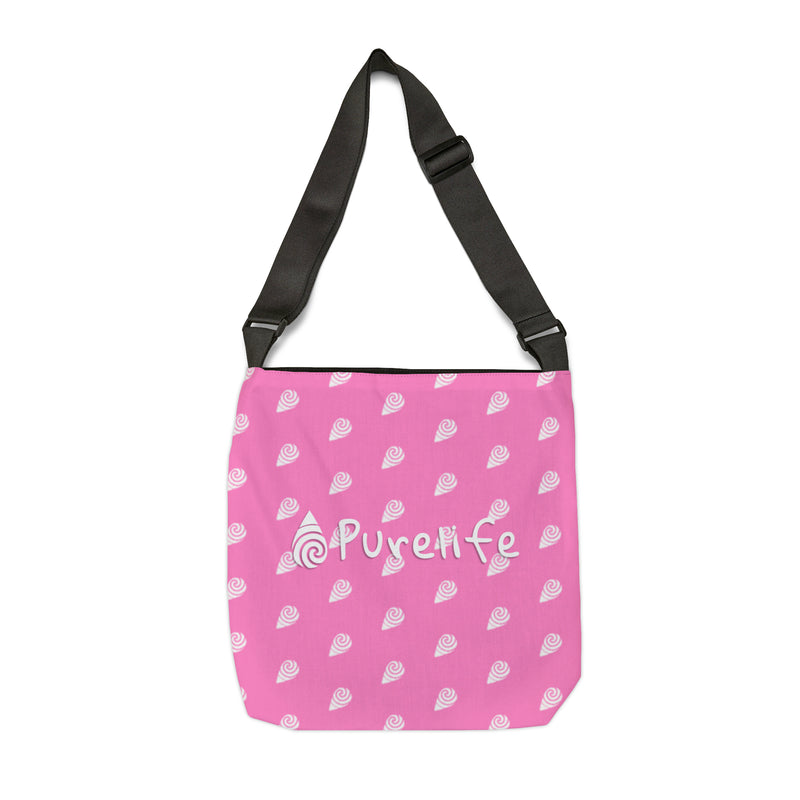 Purelife Pink - Adjustable Tote Bag (AOP)