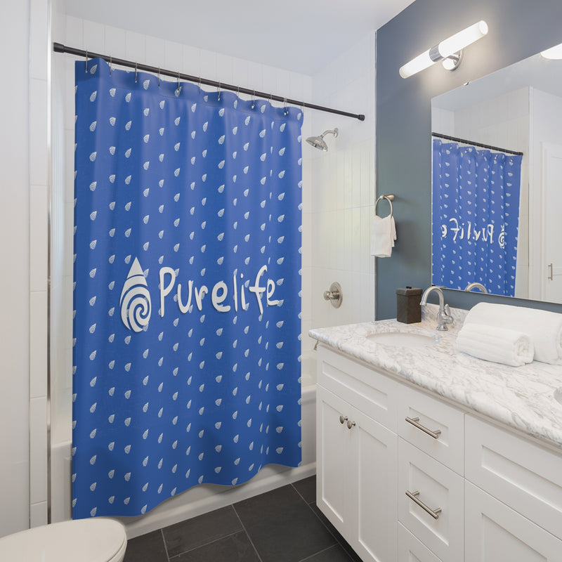 Purelife Blue - Shower Curtains